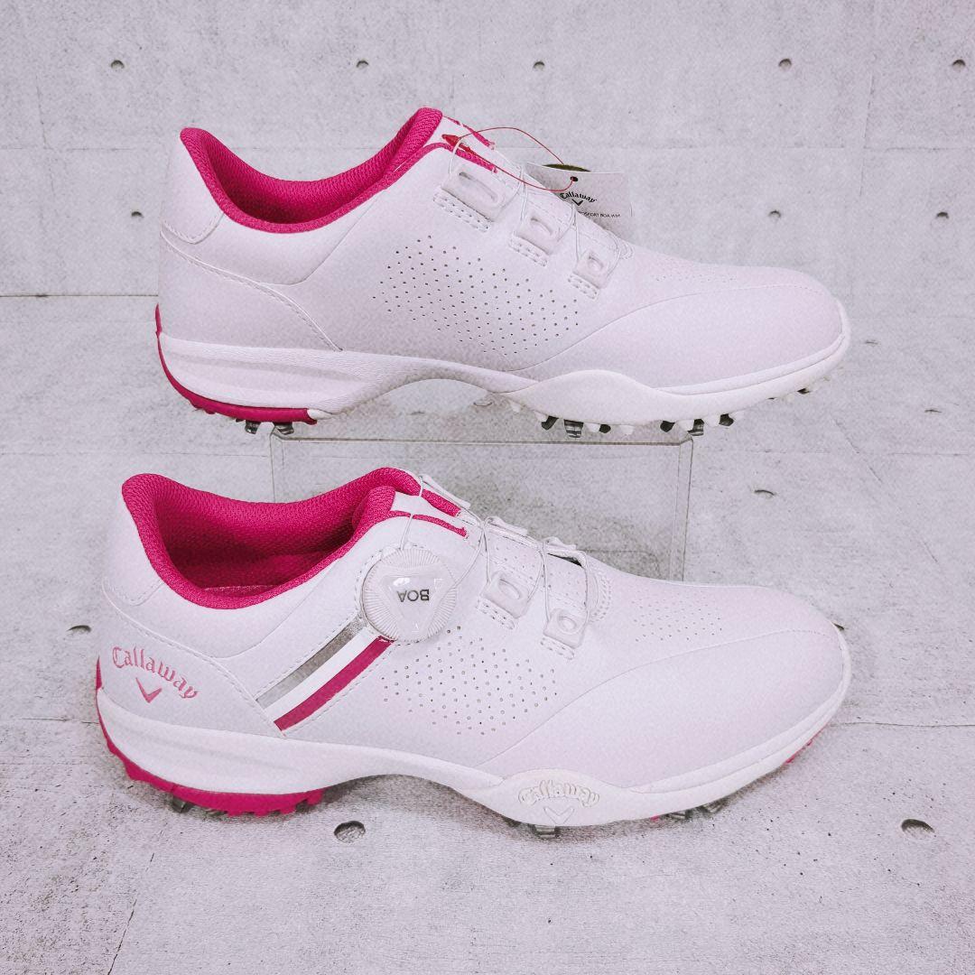 エ*ム様 未使用品　Callaway　キャロウェイ　ゴルフシューズ　ボアクロージ