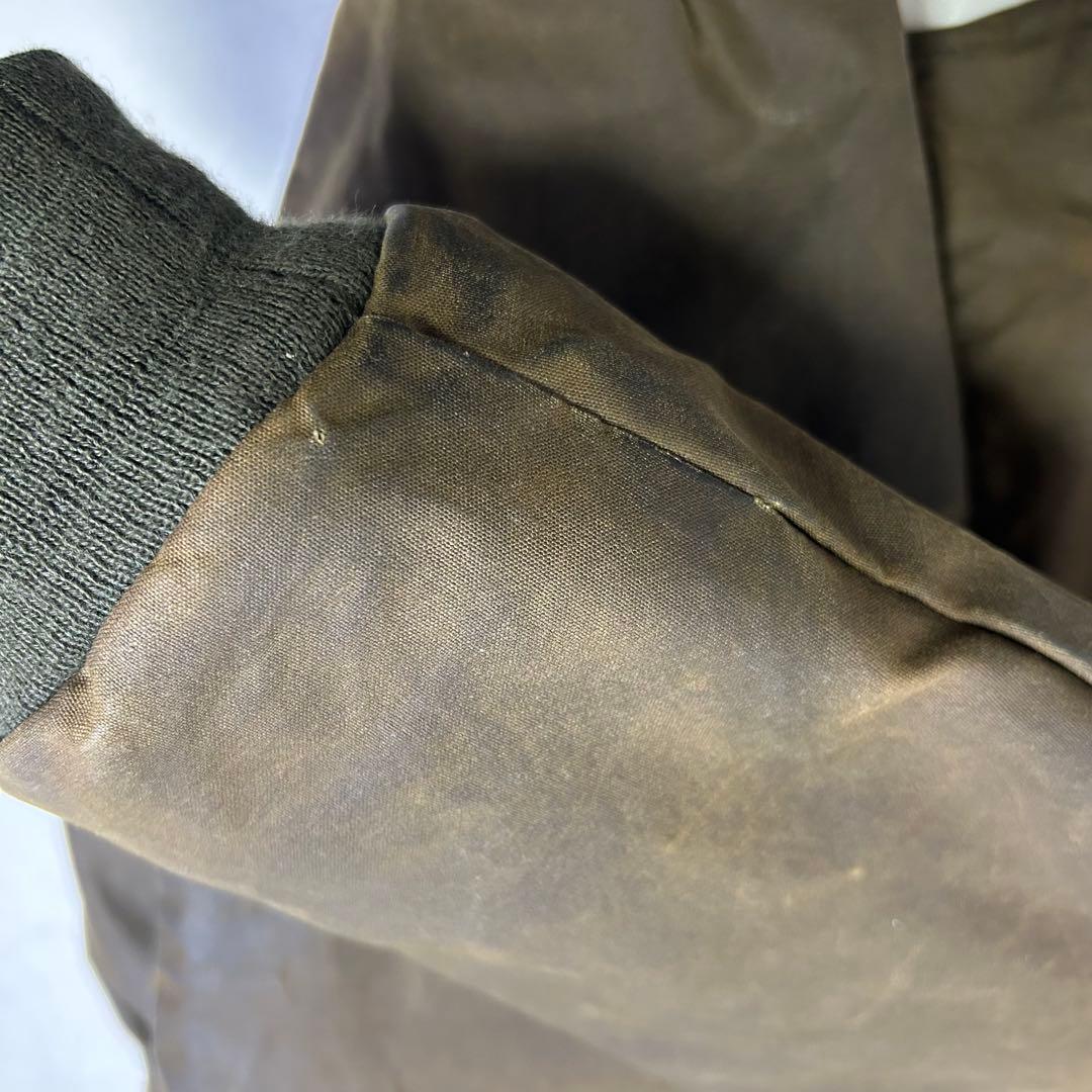 【USA製】ポロラルフローレン オイルド スイングトップ コーデュロイ襟 M