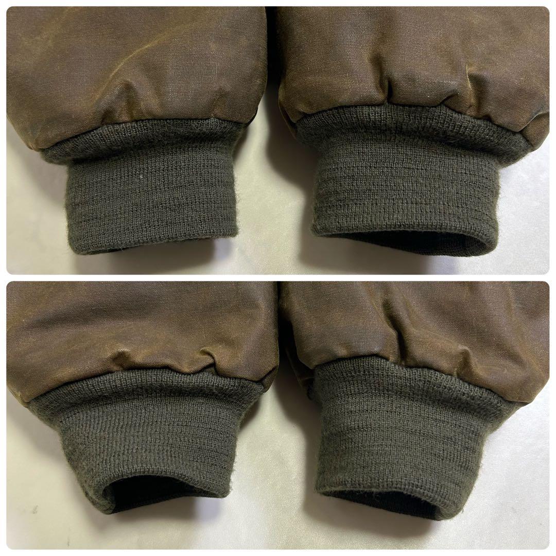 【USA製】ポロラルフローレン オイルド スイングトップ コーデュロイ襟 M