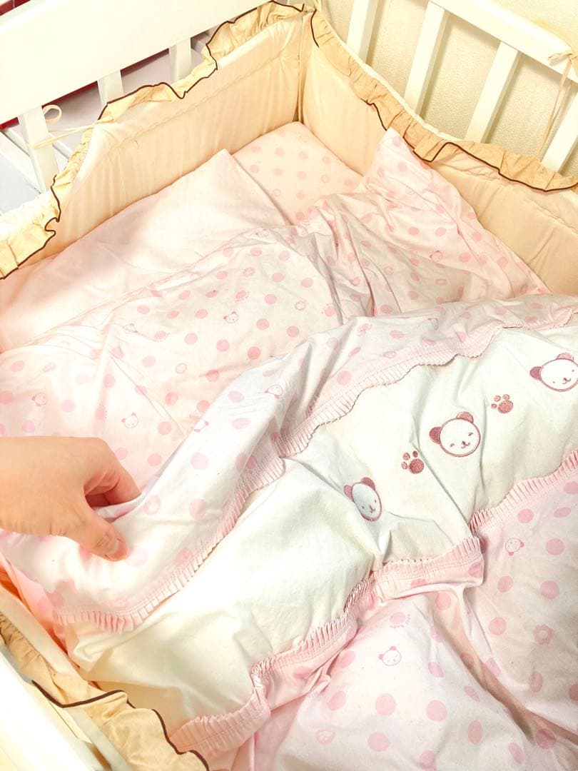 ベビーベッド　ベビー布団　セット　【直接受け渡し】