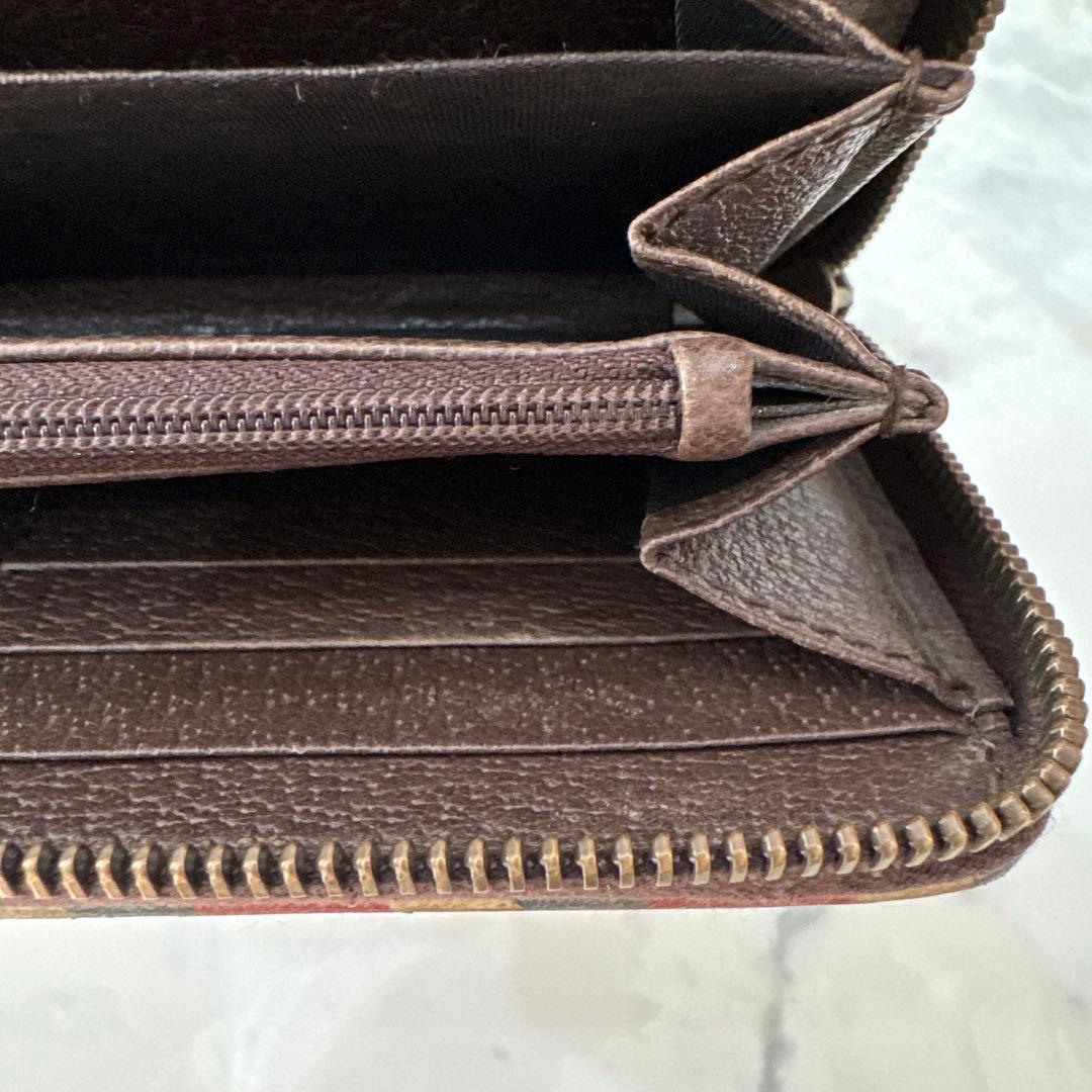 GUCCI スプリームクーリエ.ラウンドジッピータイガー.長財布