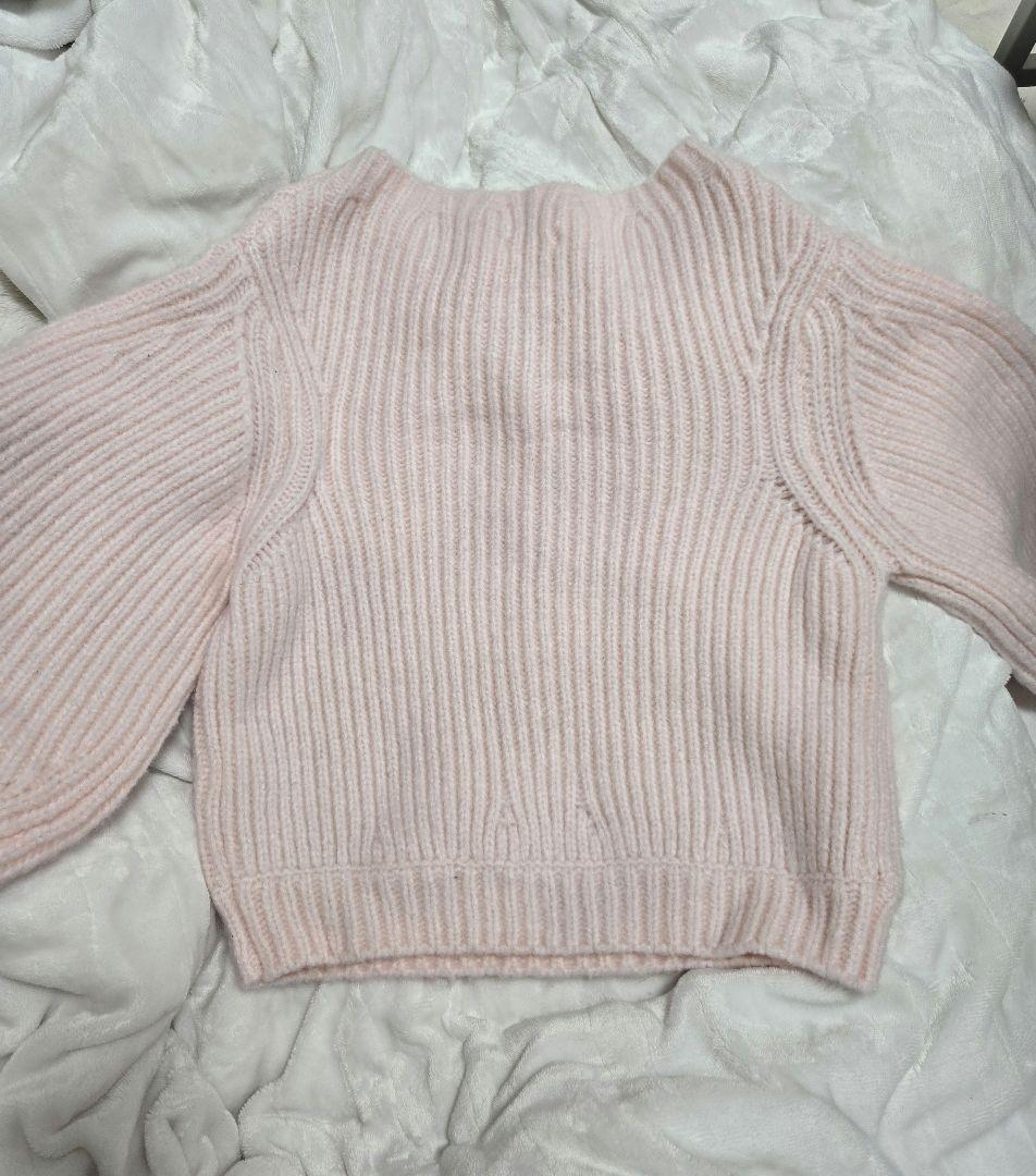 Darich ファンシービーズDDロゴボリュームニットトップス