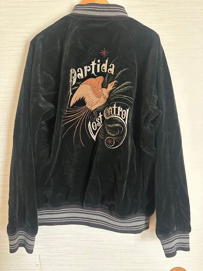 LOST CONTROL スカジャン ブラック サイズ3