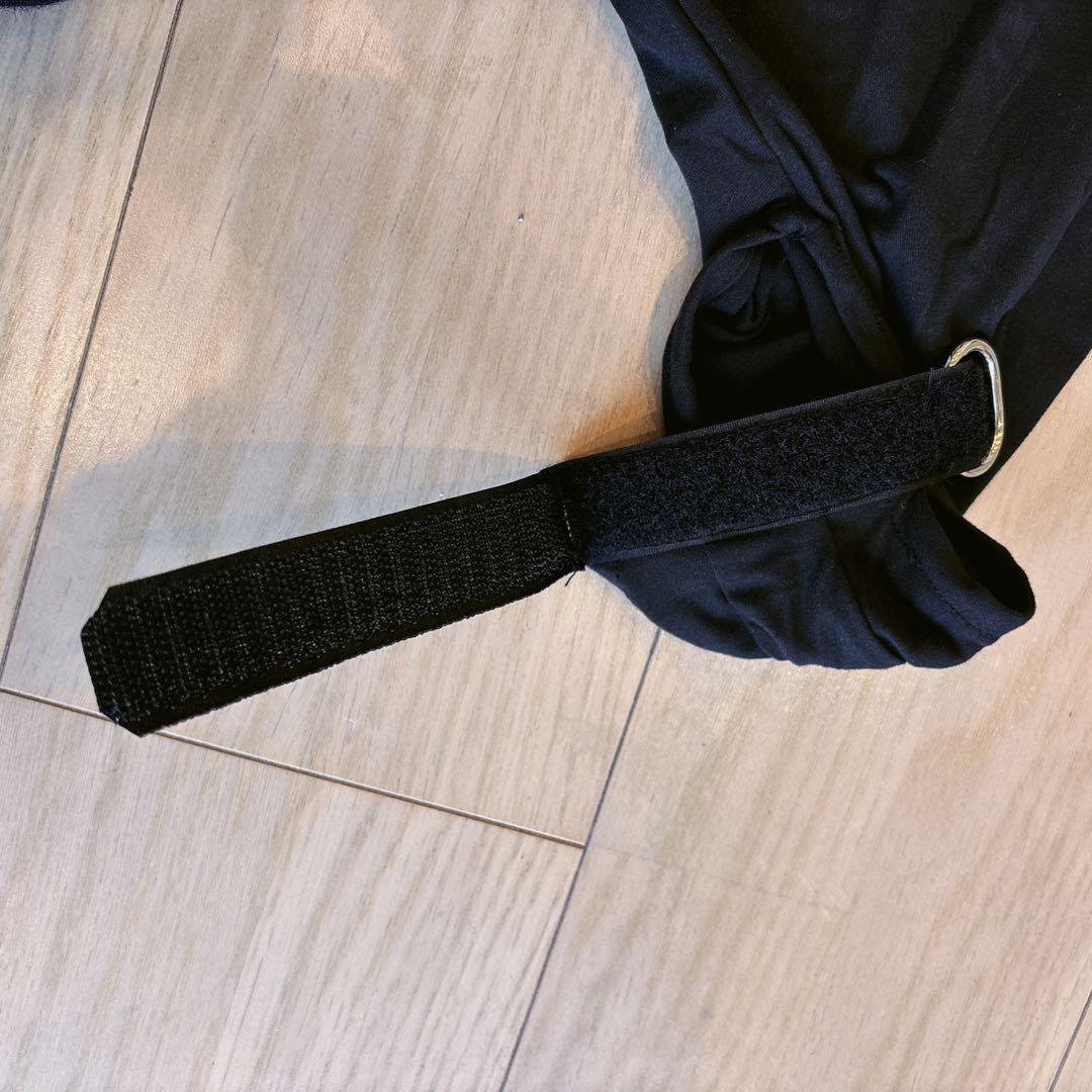 黒いスピーカースタンド用 スピーカースタンドカバー ブラック 収納バッグ付き