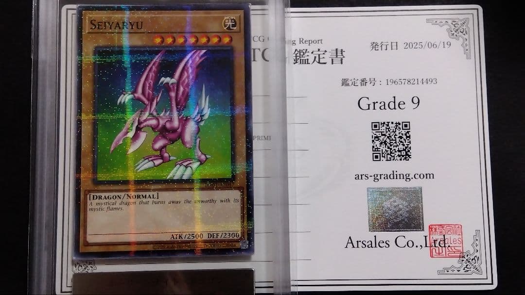 【ARS9】「ホーリーナイトドラゴン」旧アジア版 パラレル SEIYARYU