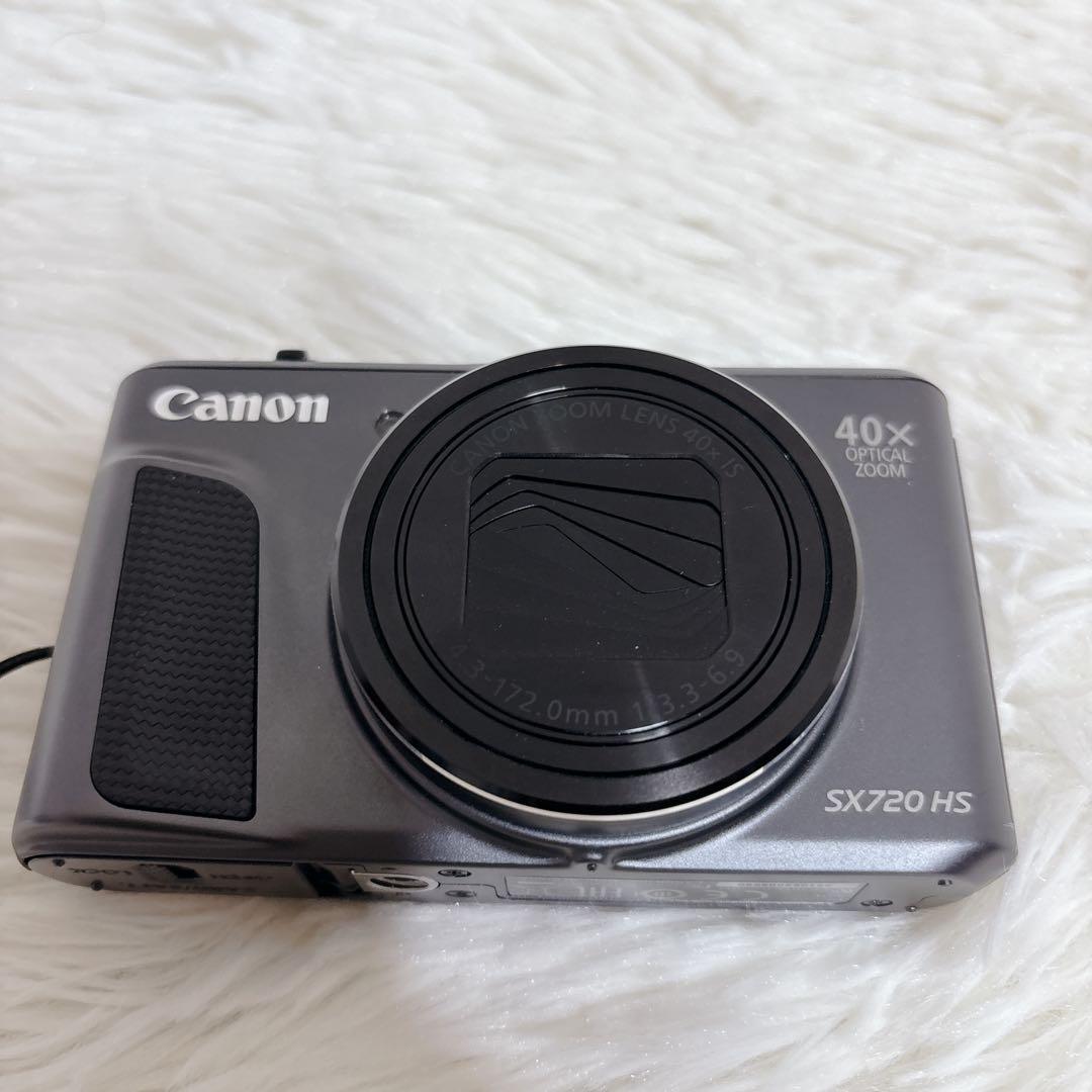 動作済/CANON/PowerShot SX720 HS/20.3M/40倍/黒