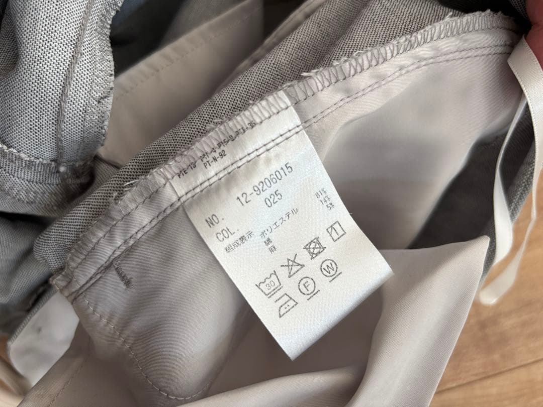 PLST グレー パンツスーツ セット