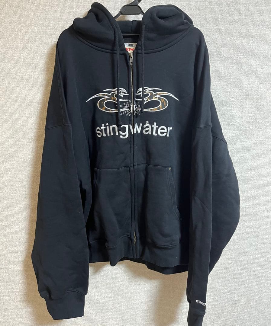 新品 Stingwater パーカー ブラック L