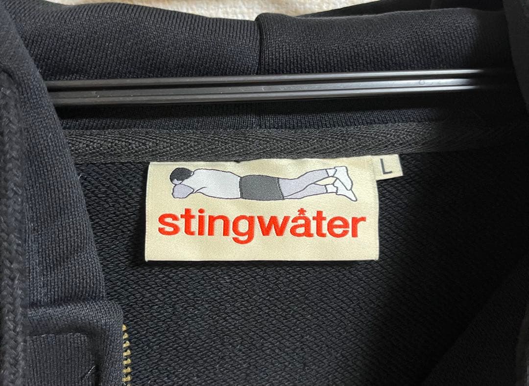 新品 Stingwater パーカー ブラック L