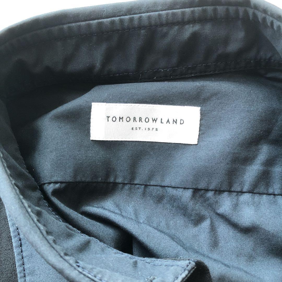 【値下げ】 TOMORROWLAND トゥモローランド　シャツ　スエード