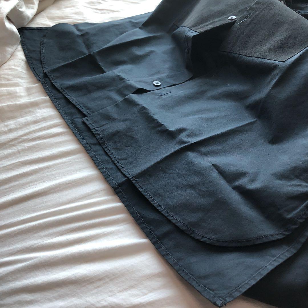 【値下げ】 TOMORROWLAND トゥモローランド　シャツ　スエード