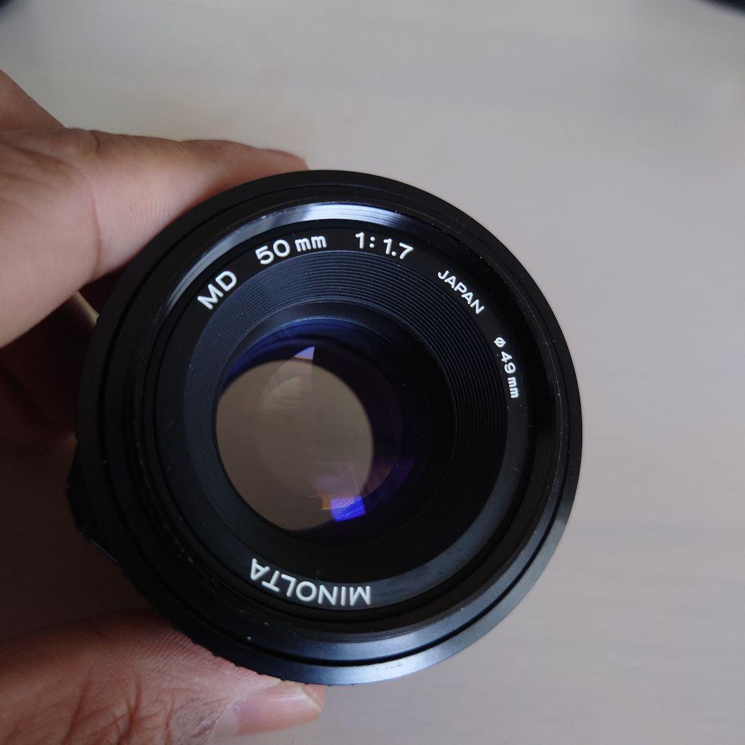 Minolta new MD 50mm f/1.7 レンズ