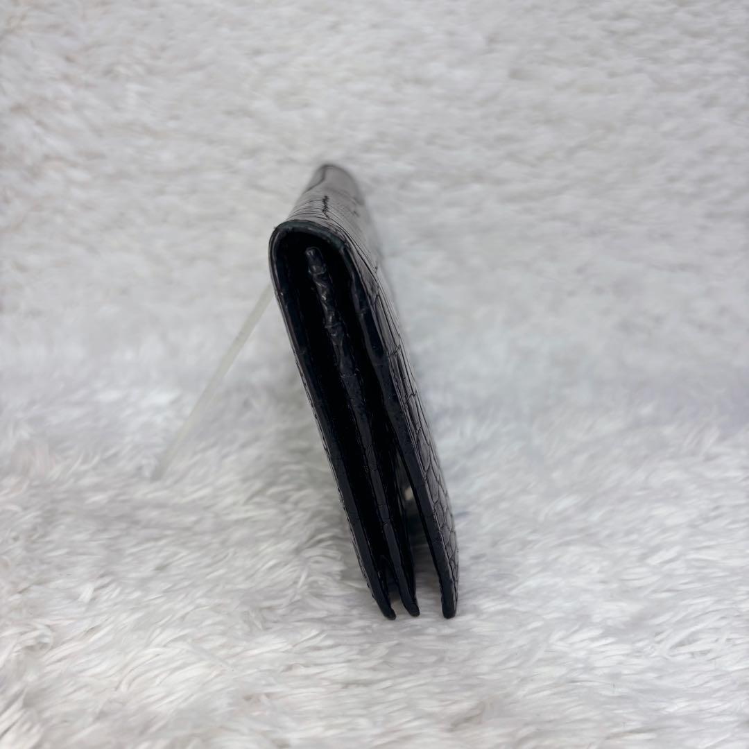キプリス クロコダイル 本革 長財布 エキゾチックレザー 高級