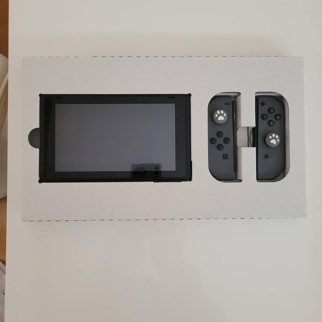 NintendoSwitch 本体 グレー コントローラー付き