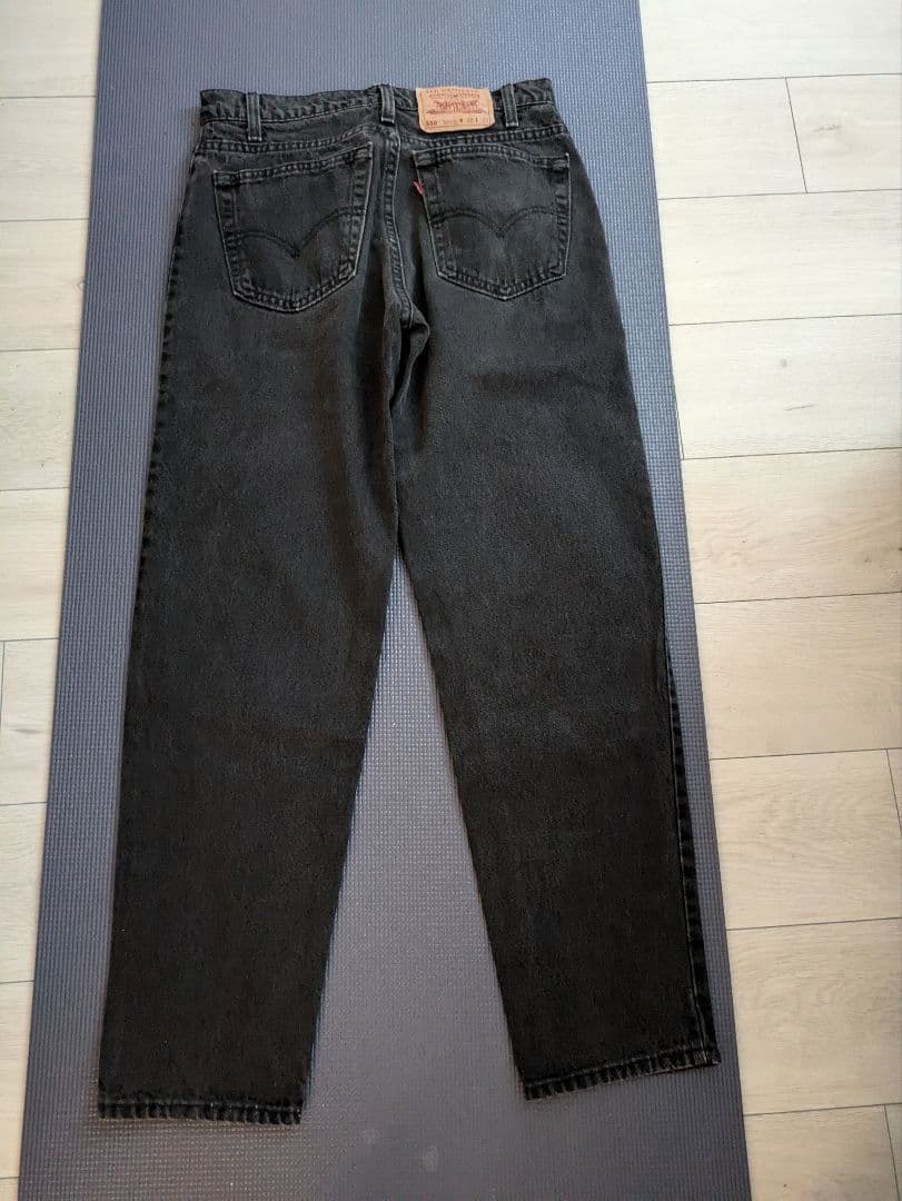 D*S様 90s Levi's 550　後染めブラック　USA製　96年1月製造