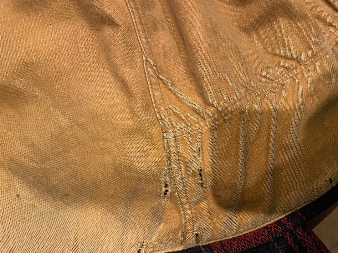 60s〜70s ウールハンティングジャケット　赤黒　vintage