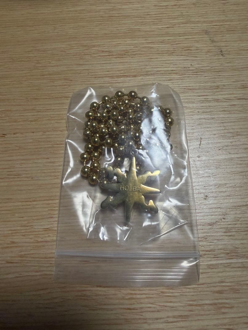 HOLBA ネックレス　ゴールド