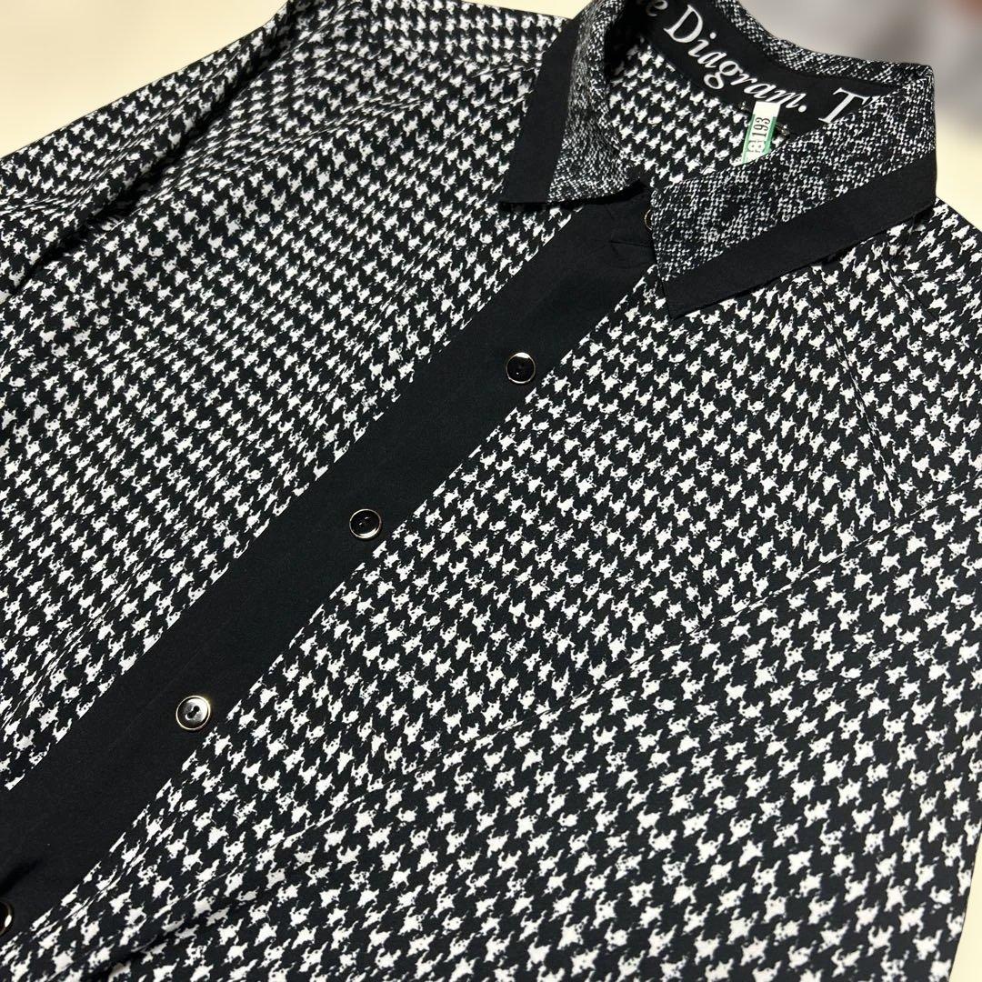 美品　ダイアグラム　人気　即完売シャツワンピース