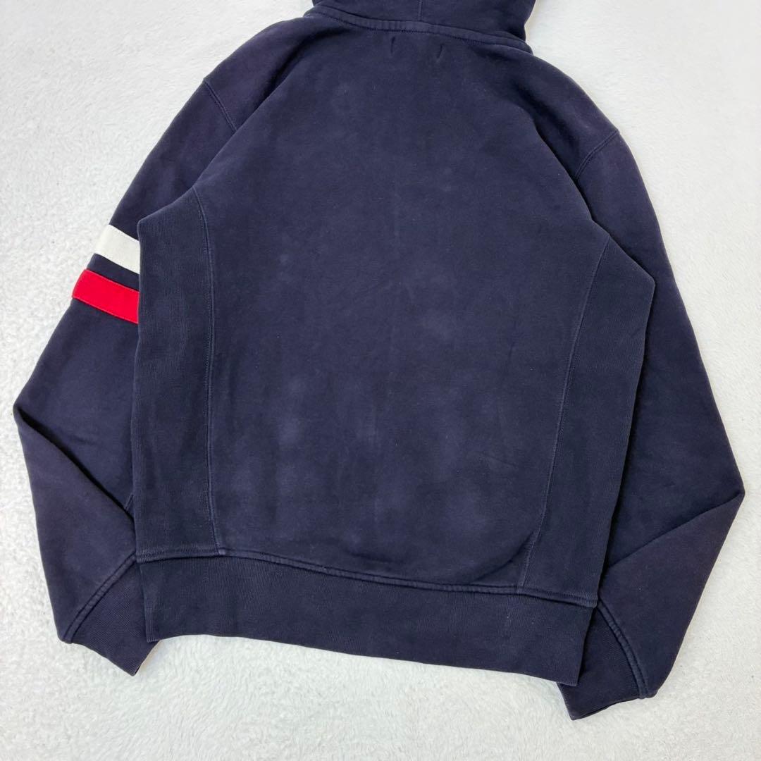 ポロバイラルフローレン　パーカー　ビックポニー　ネイビー　メンズMサイズ　y2k