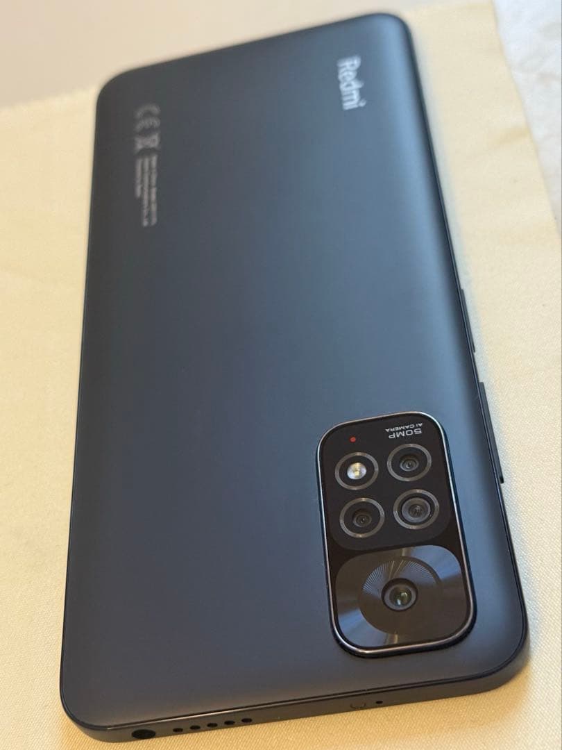 【美品】Xiaomi Redmi Note 11 グラファイトグレー