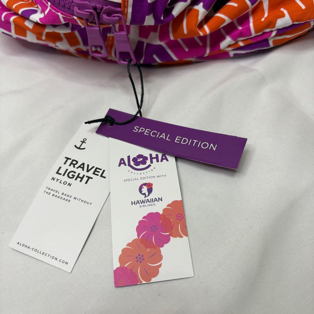 ホ*能様 【公式完売品】ALOHA ハワイアン航空　コラボ　ボストンバッグ　希少