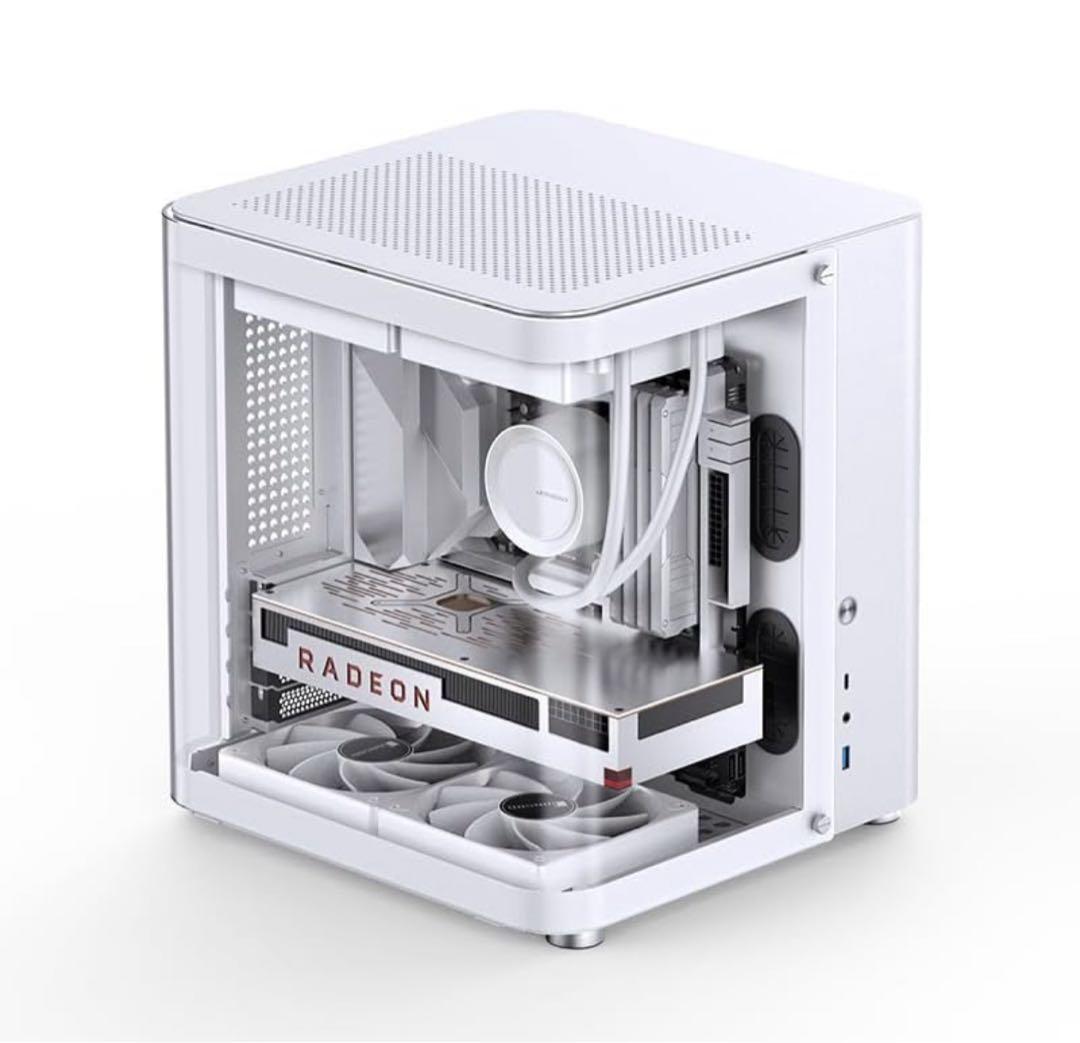 B*M様 PCケース JONSBO TK-1 デュアルサーフェス側透M-ATX/