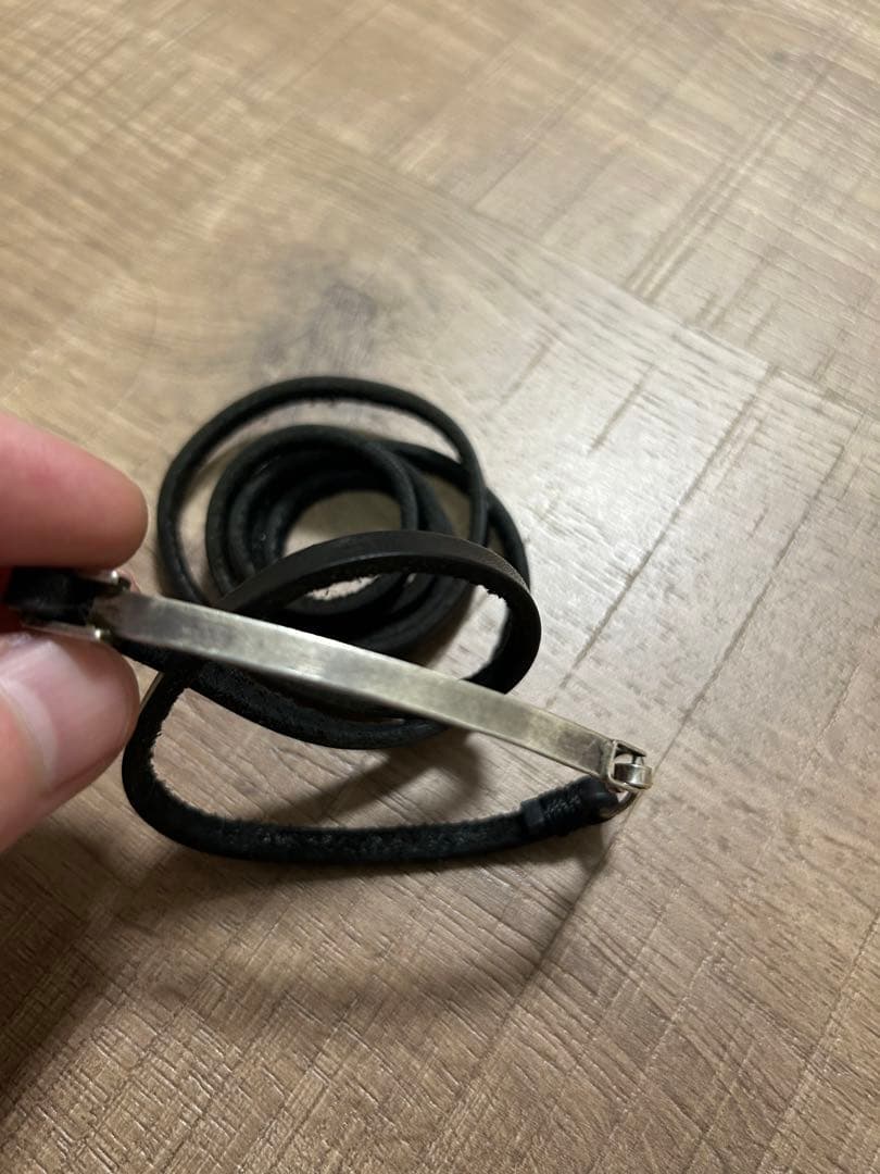 iolom レザー　ブレスレット　guidi ヨウジヤマモト　マルジェラ 本革