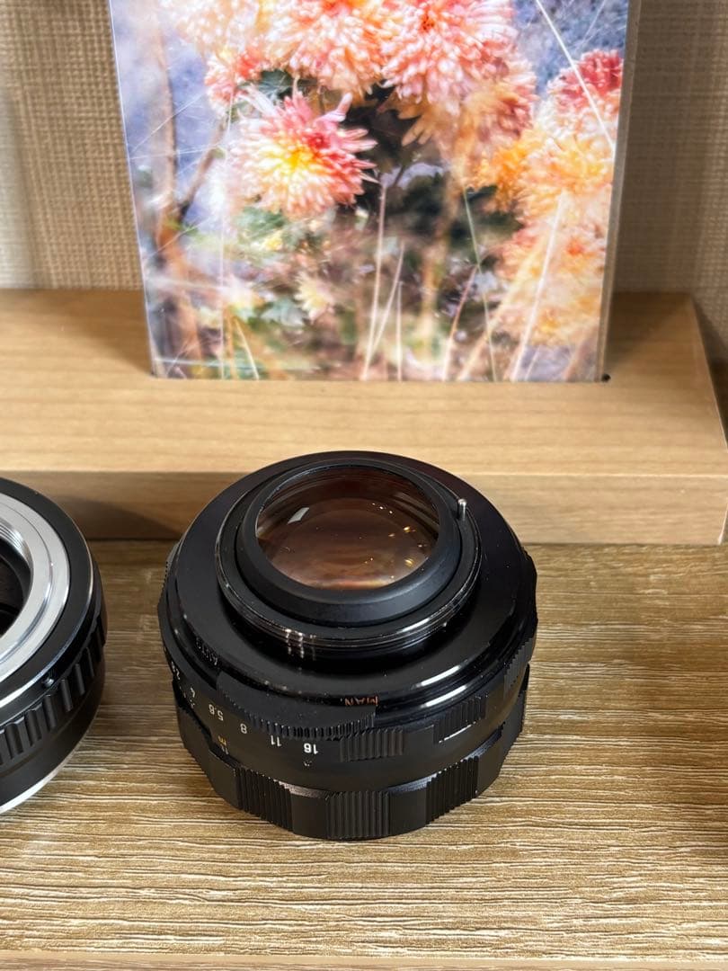 Super Takumar 50mm F1.4とマウントアダプターセット