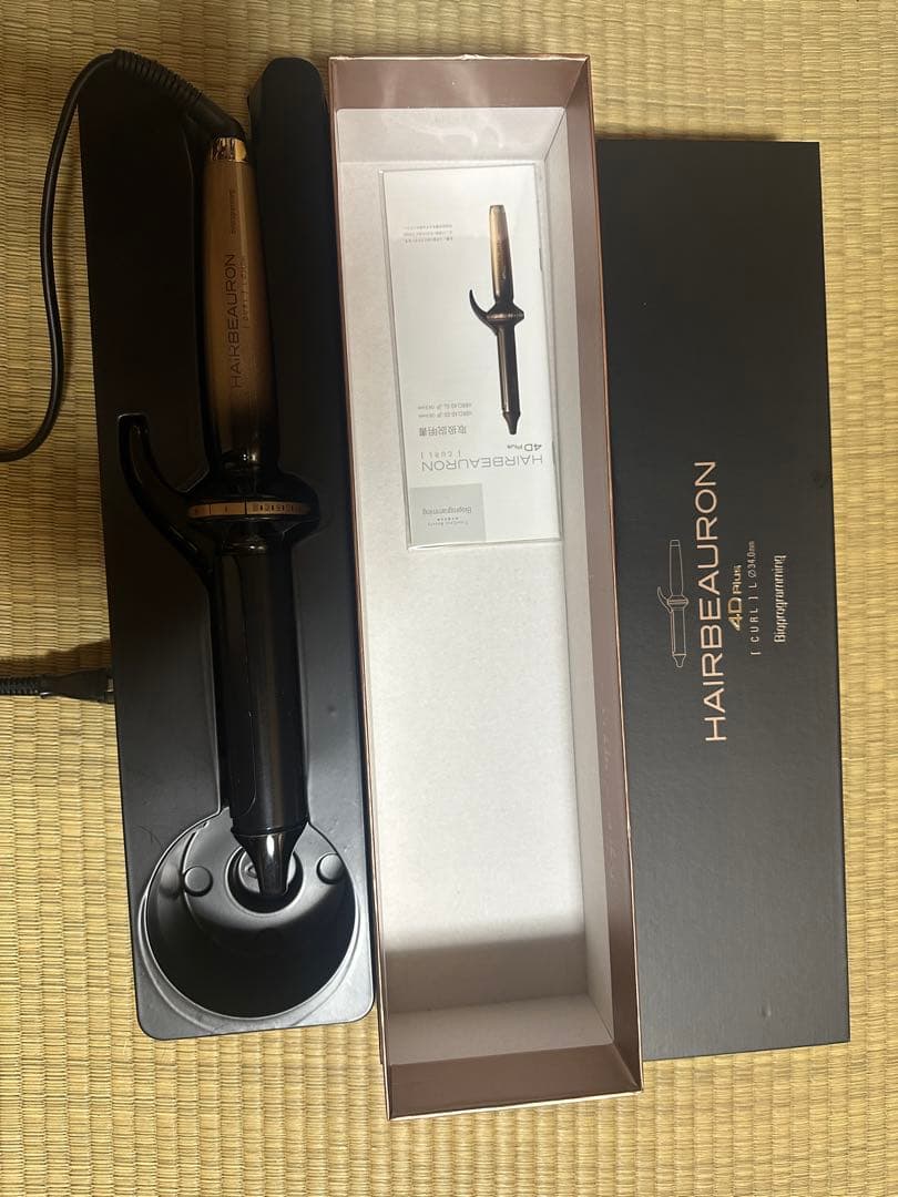 HAIRBEAURON 34.0mm 4D Plus カールヘアアイロン