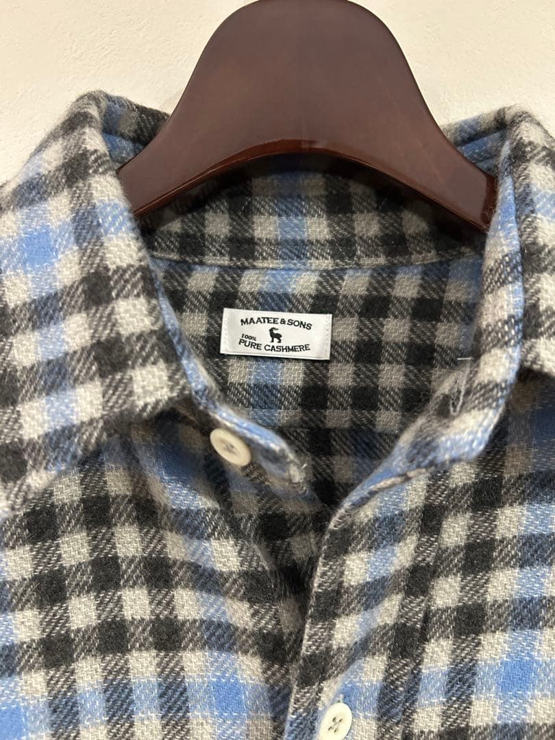 トップス MAATEE&SONS CASHMERE NELL WORK SHIRTS 3