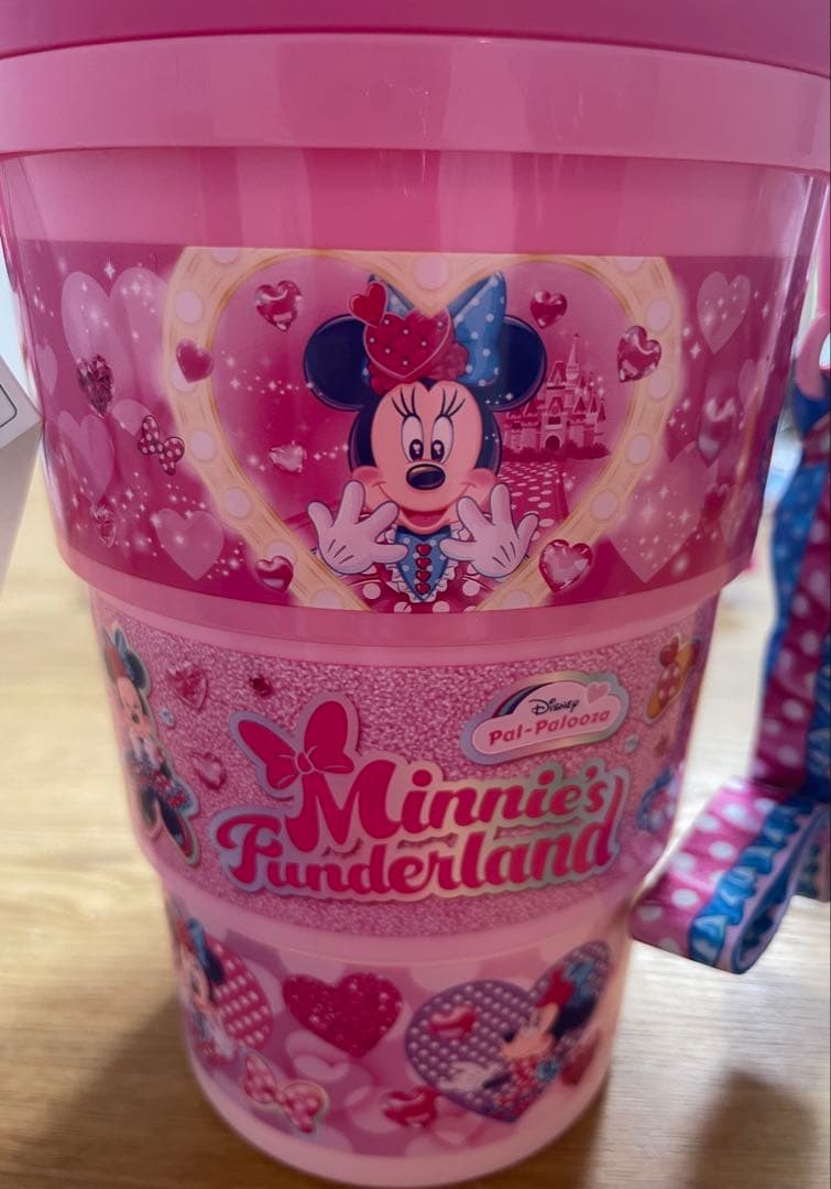 パルパルーザ ミニー リボン型ポップコーンバケット　【新品未使用】