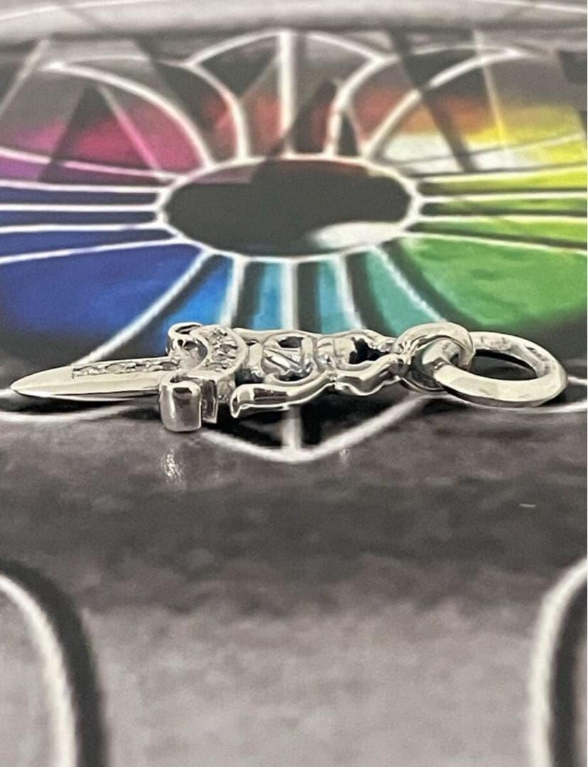 須*樹様 クロムハーツ　ダガー　チャーム　スターリングシルバー925 カスタムパ