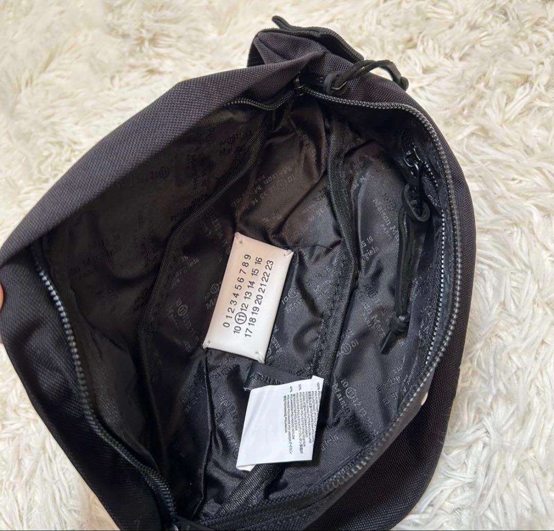 ✨ Maison Margiela ボディバッグ　ウエストポーチ　ブラック