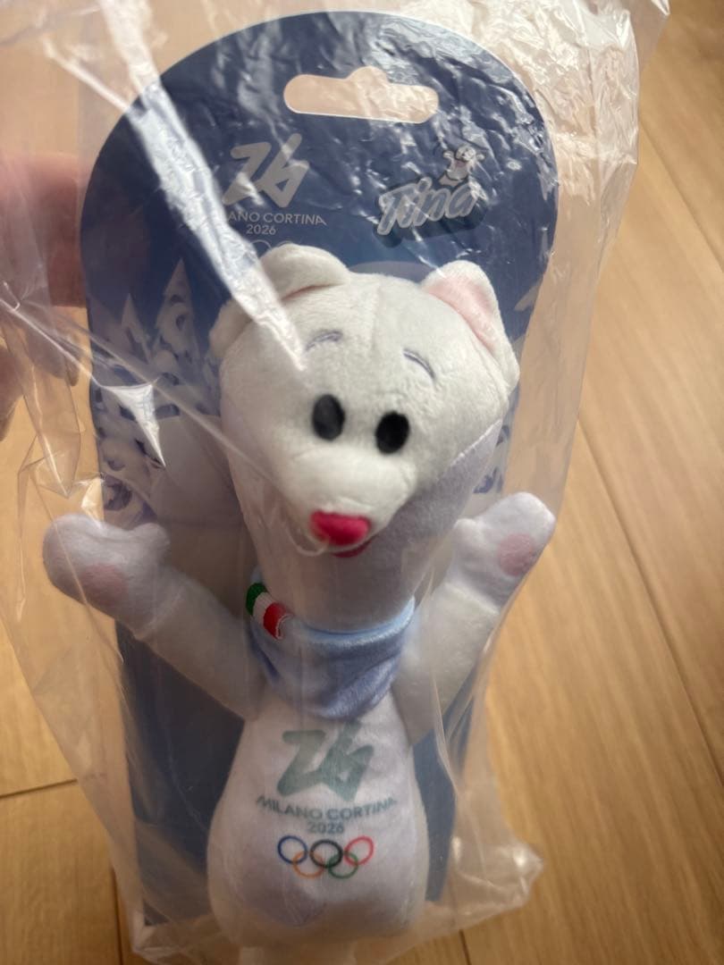 【新品】Tina ぬいぐるみ マスコット ミラノ・コルティナ 2026 27㎝