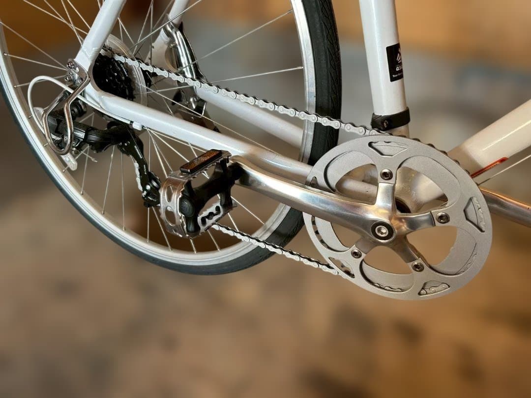 未使用　即決 自転車　高速　クロスバイク 変速 アルミフレーム名古屋市中川区