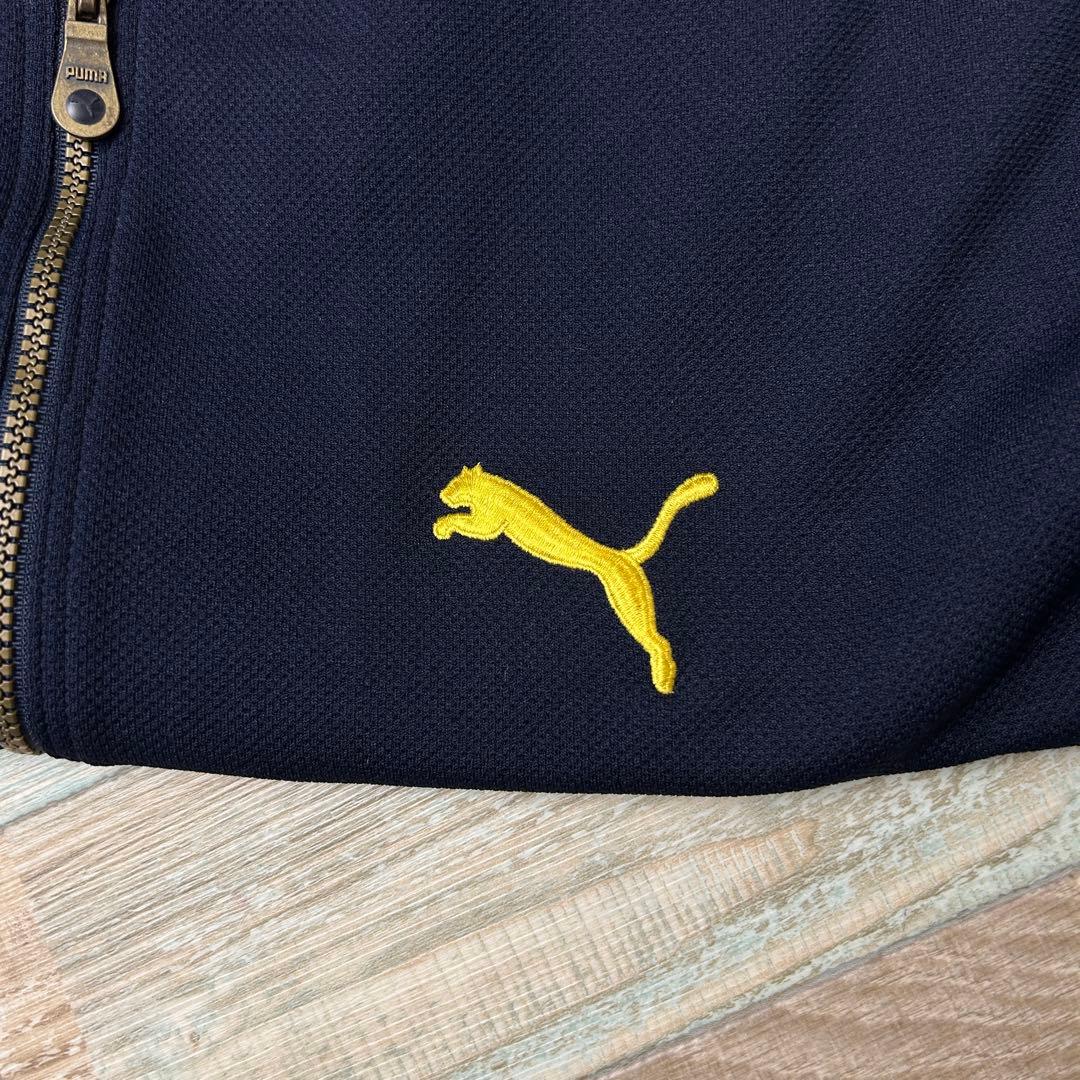 PUMA プーマ ジャージ セットアップ トラックジャケット レトロ L 紺