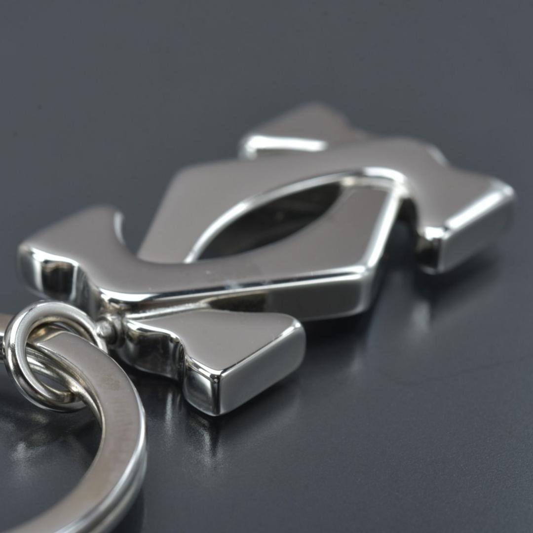 美品 カルティエ Cartier 2Cモチーフ キーリング 箱付 キーホルダー