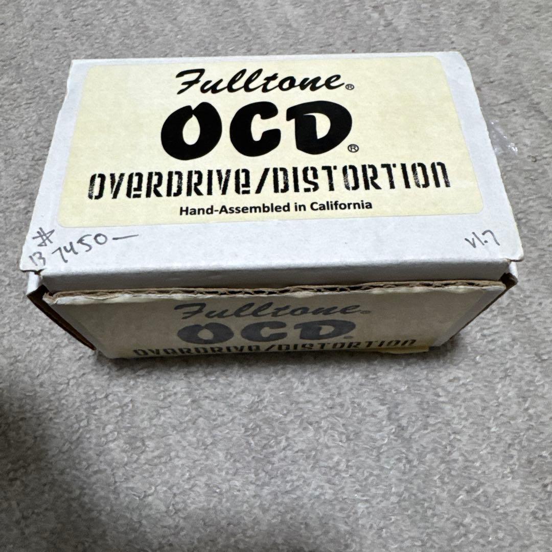 ギター fulltone ocd v1.7