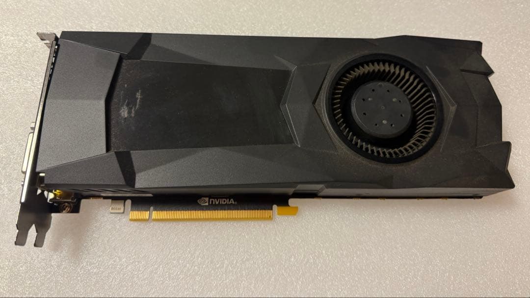 NVIDIA GeForce GTX1070 動作品 一応ジャンク
