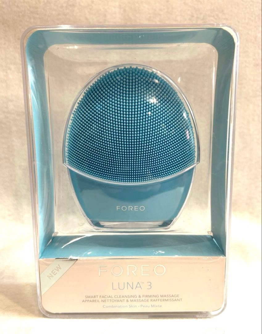 新品未使用品　FOREO LUNA3 美顔器　水色　フォレオ　ルナ3 混合肌用