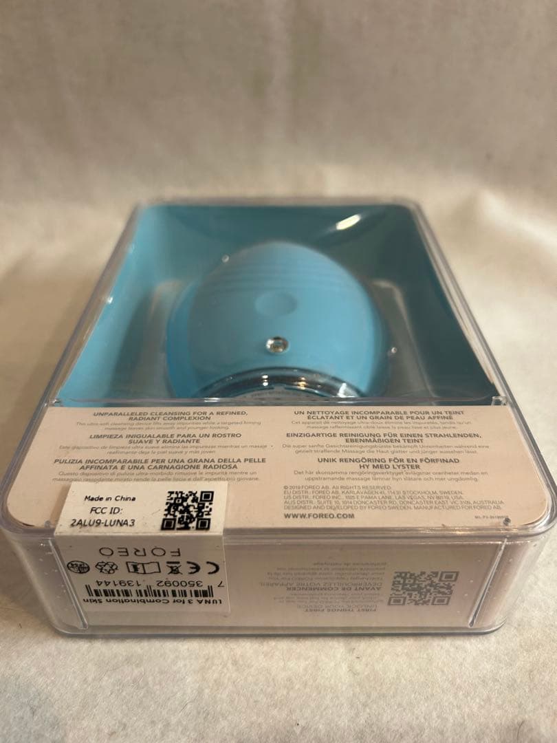 新品未使用品　FOREO LUNA3 美顔器　水色　フォレオ　ルナ3 混合肌用