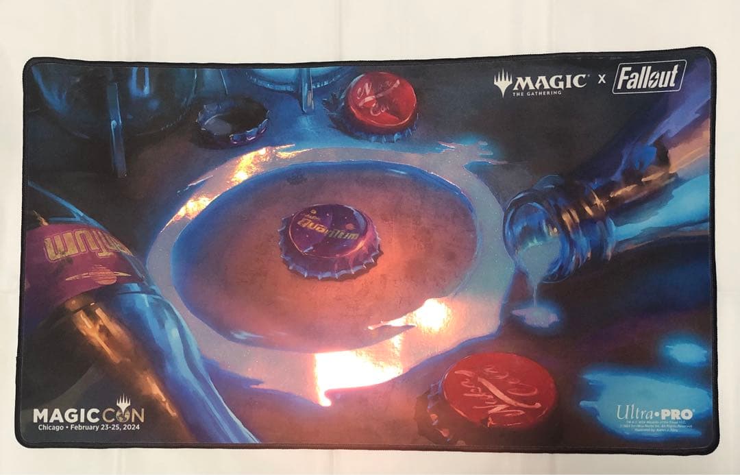 mtg プレイマット foil fallout 太陽の指輪 sol ring