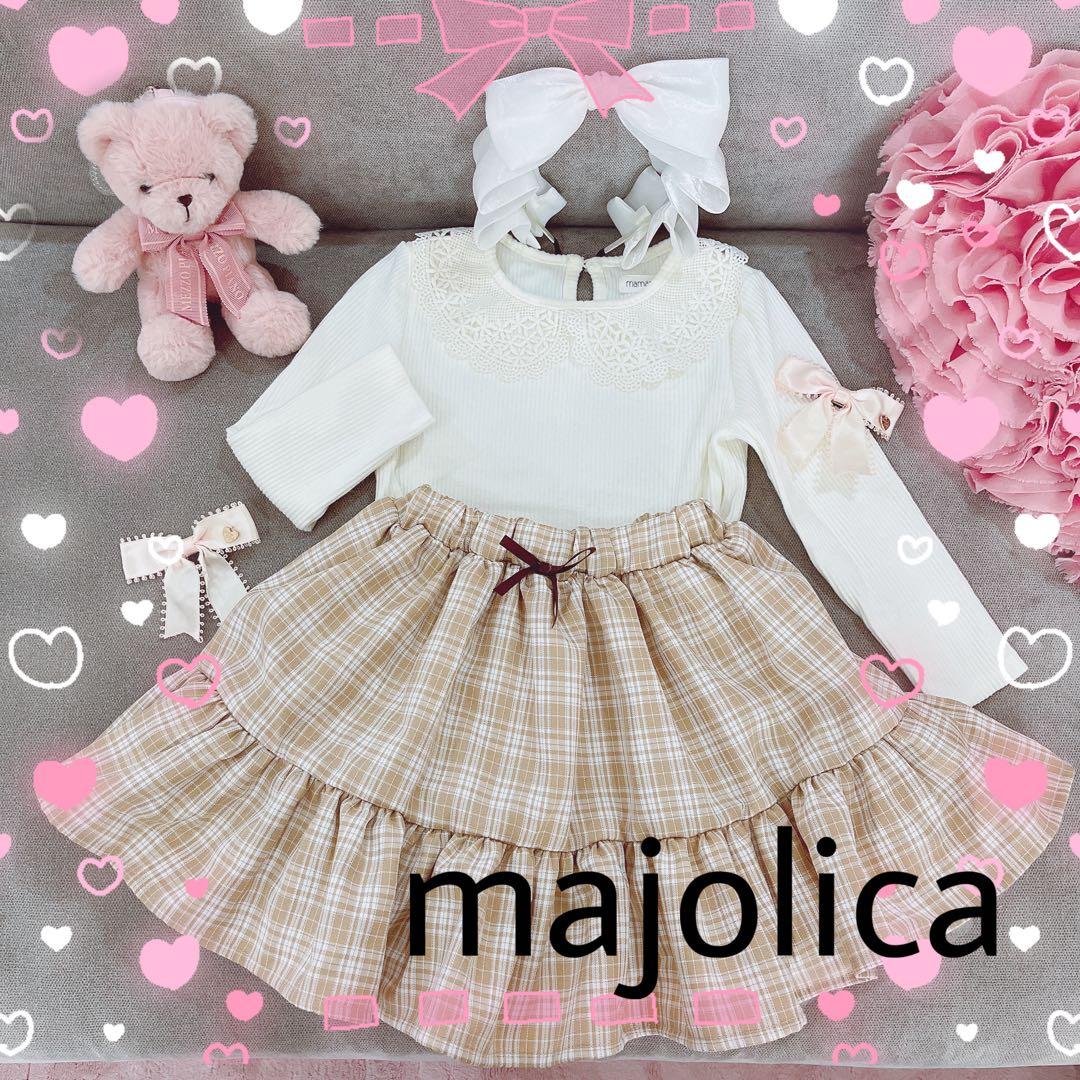 パンパンチュチュ❤️メゾピアノ❤️ワンピ❤️ピンク❤️スカート❤️ミニー❤️チュール❤️ピンク