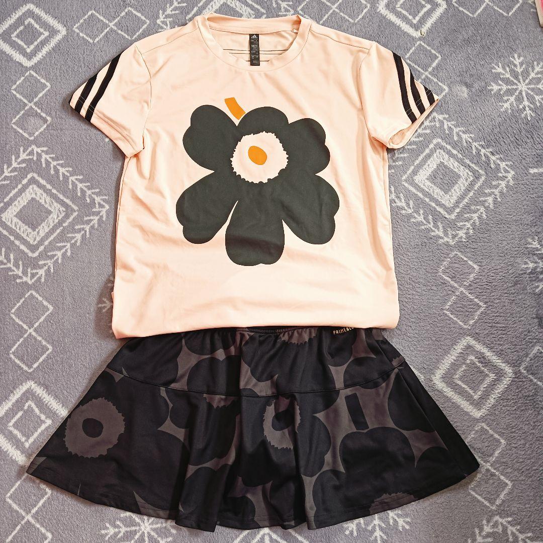 アディダス×マリメッココラボテニスウェア上下セット