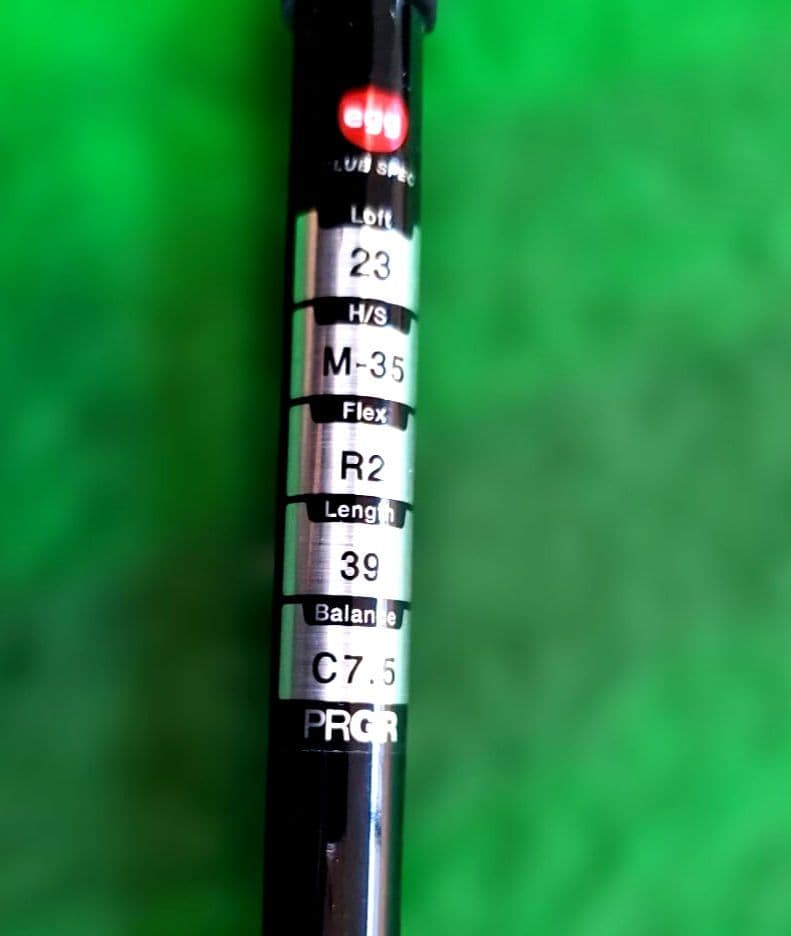 【値下げ綺麗】PRGR NEW Eggi+アイアン5番M35 2019年モデル