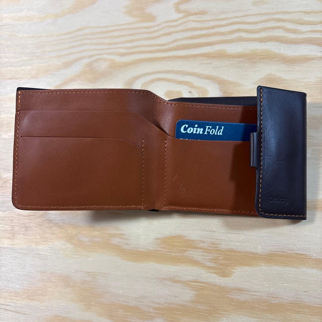 bellroy メンズ　コンパクト財布・本革