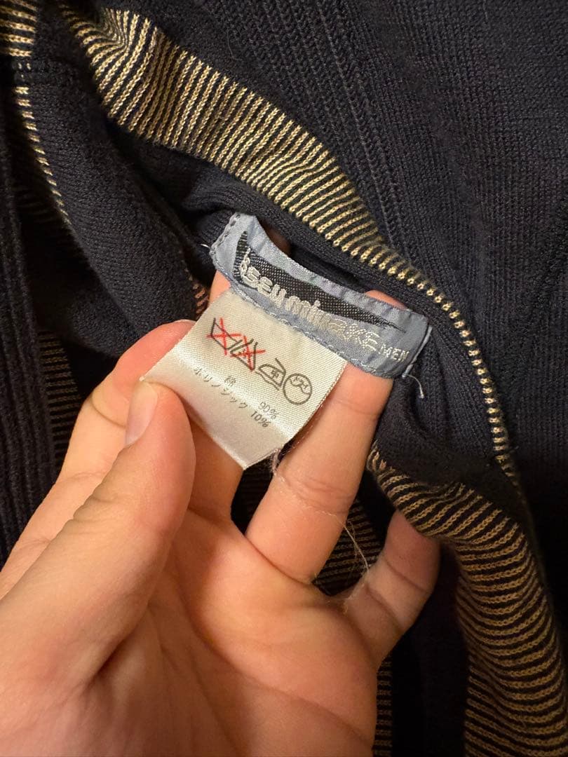 ISSEY MIYAKE MEN 80s 筆タグ ブルゾン　リバーシブル