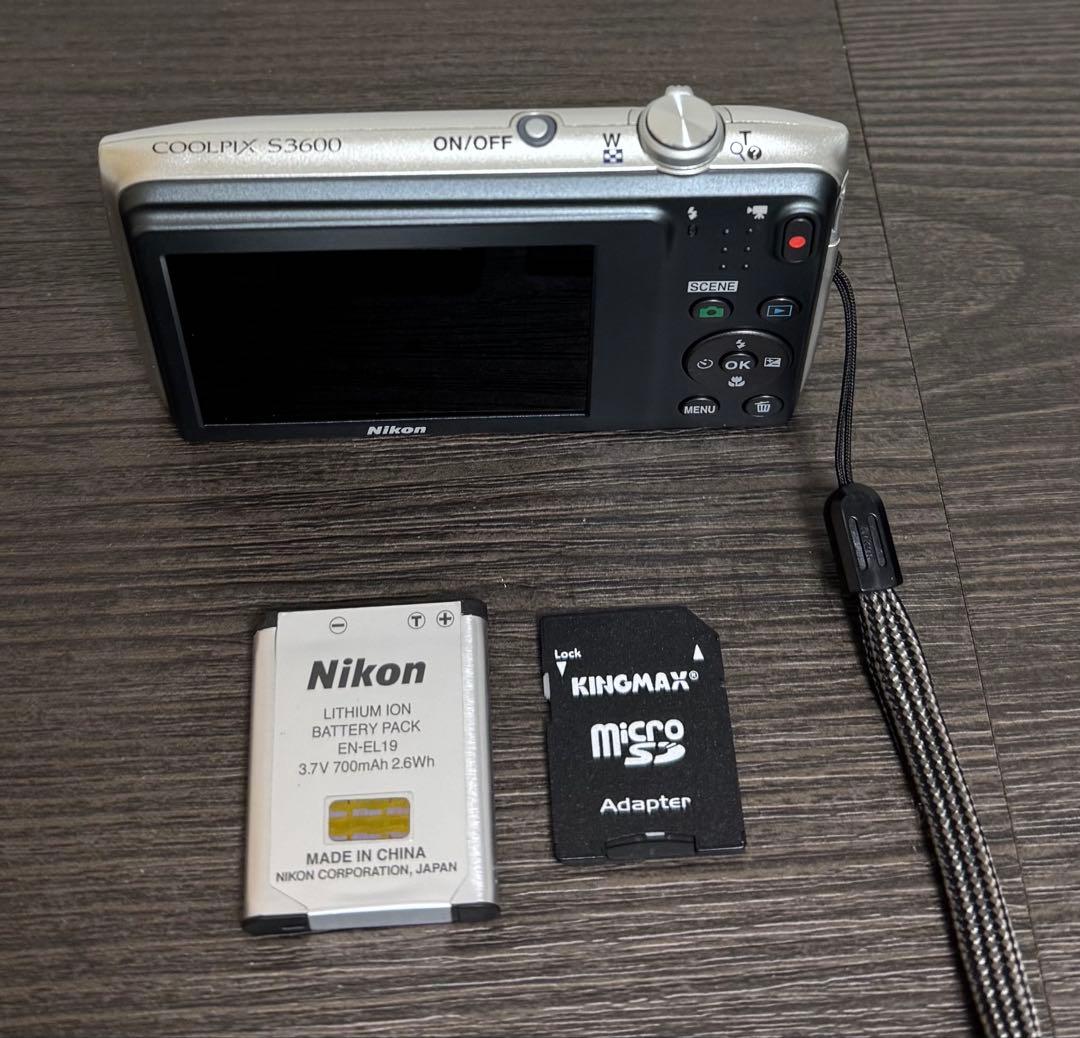 Nikon ニコン COOLPIX デジカメ S3600