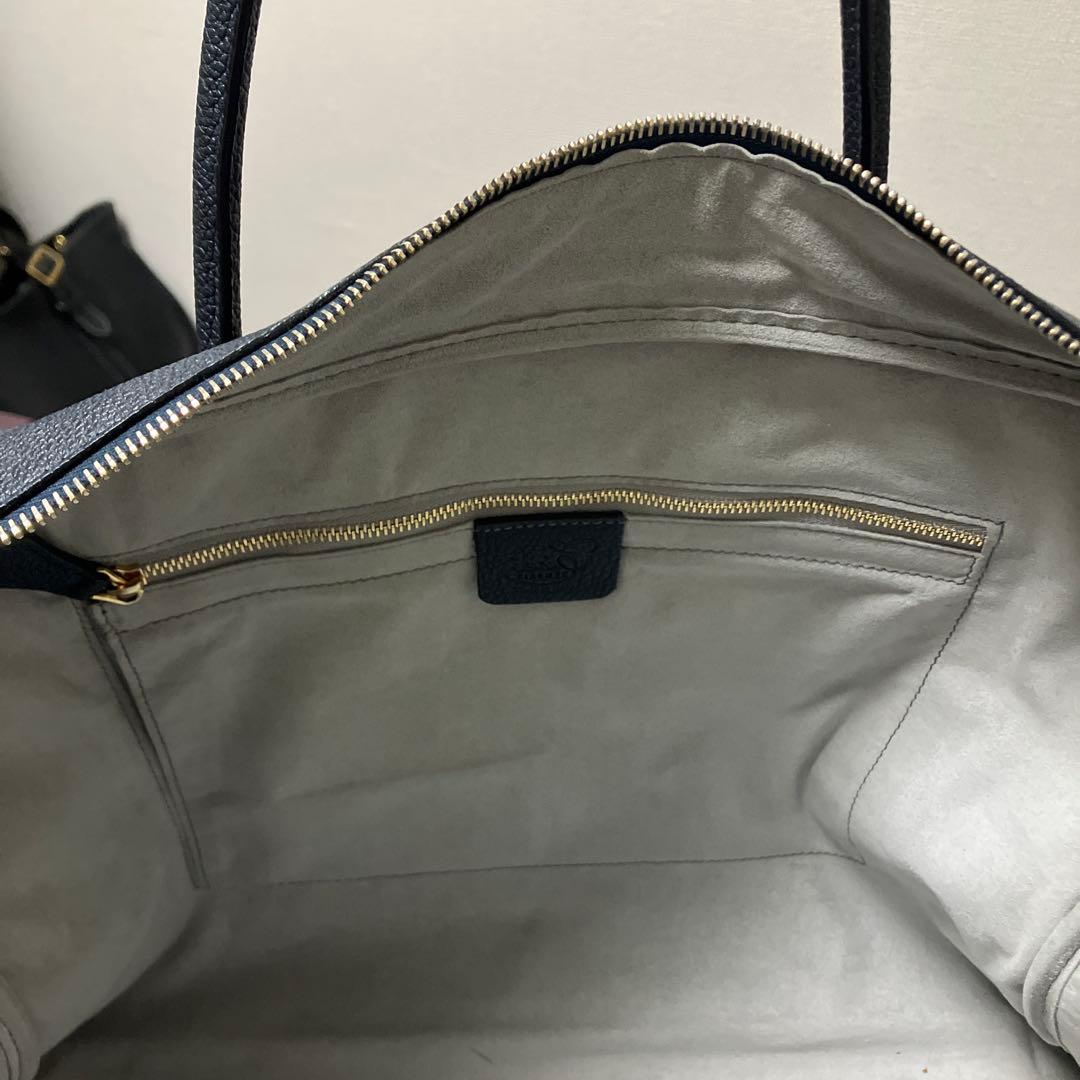 【極美品】Cisei guji別注ブリーフケース　ネイビー