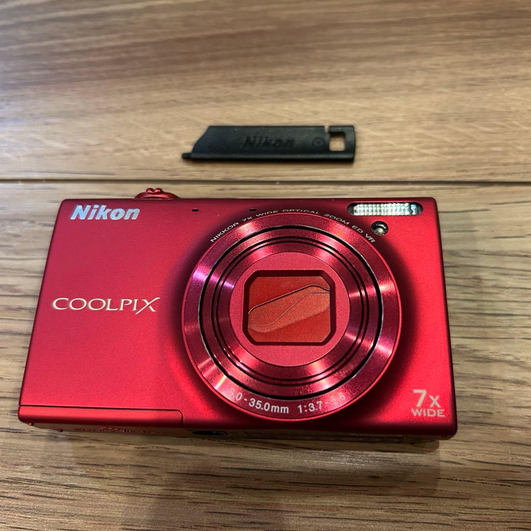 早いもの勝ち【Nikon COOLPIX S6100】レッド　木村拓哉